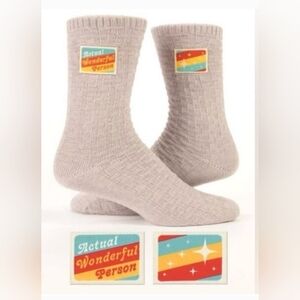 (N) Blue Q Tang Socks NWT